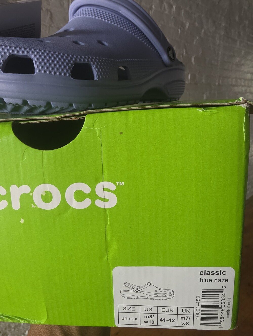 CROCS Classic Clog in Blue Haze